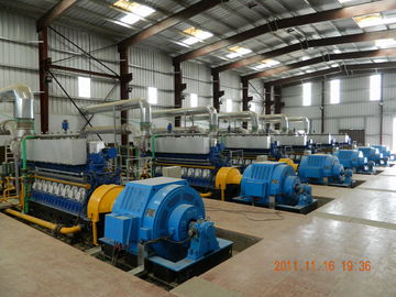 Genset pembangkit listrik tenaga air didinginkan Diesel Generator 11KV 750 Rpm