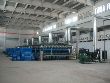 11000V Stationary / Diesel tanah atau berat bahan bakar minyak atau gas Genset Power Plant