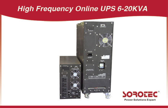 Frekuensi Tinggi Single Phase Online Ups 10Kva Dengan Tampilan Lcd atau Led
